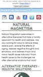 Mobile Screenshot of naturalmagnetism.com